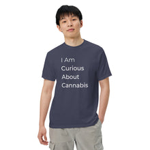 Load image into Gallery viewer, I Am Curious About Cannabis Dark T Shirt