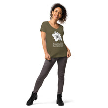 Load image into Gallery viewer, Magnolia Botanicals Women's V Neck T Shirt
