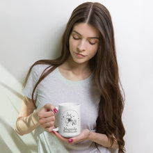 Load image into Gallery viewer, Magnolia Botanicals White Coffee Tea Mug
