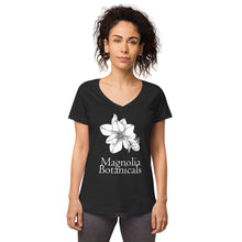 Load image into Gallery viewer, Magnolia Botanicals Women's V Neck T Shirt
